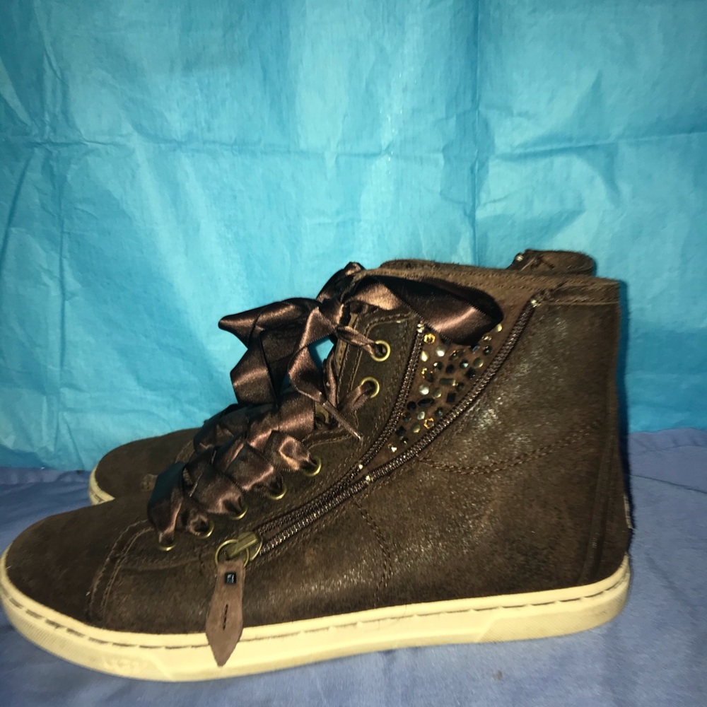 UGG Sneakers W Blaney Crystals Brown